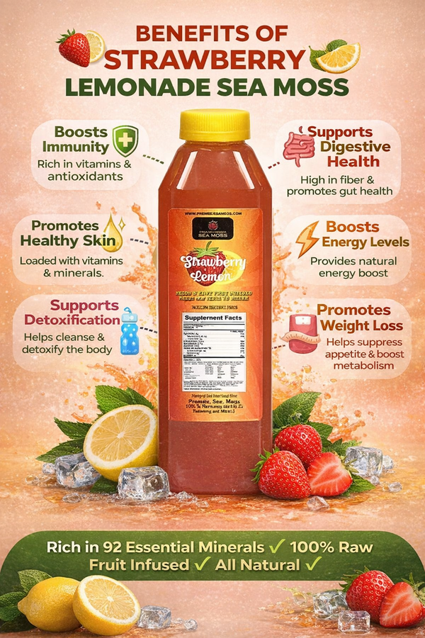 Sea Moss Lemonade - 12 oz
