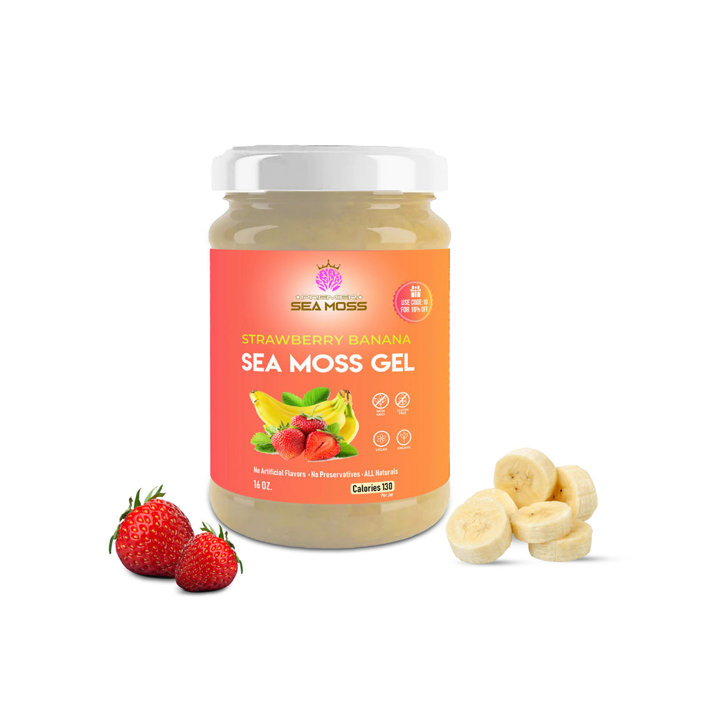 Flavored Sea Moss Gel - 16 oz