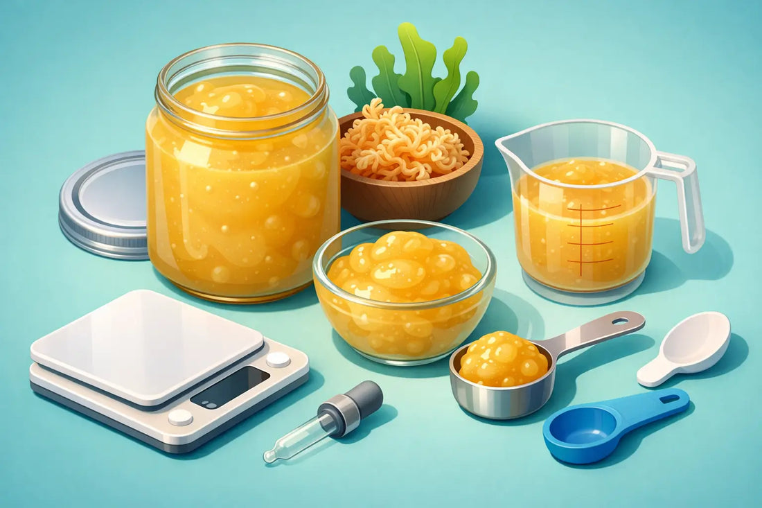 How to Measure Sea Moss Gel Servings Daily