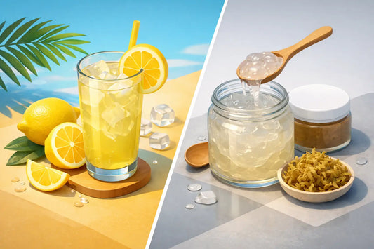 Sea Moss Lemonade vs Gel: Which Fits Your Day?