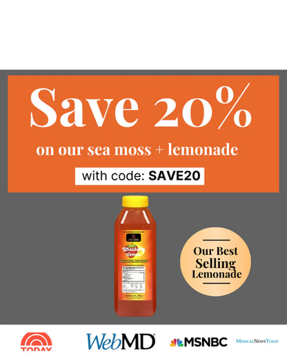 Sea Moss Lemonade - 12 oz