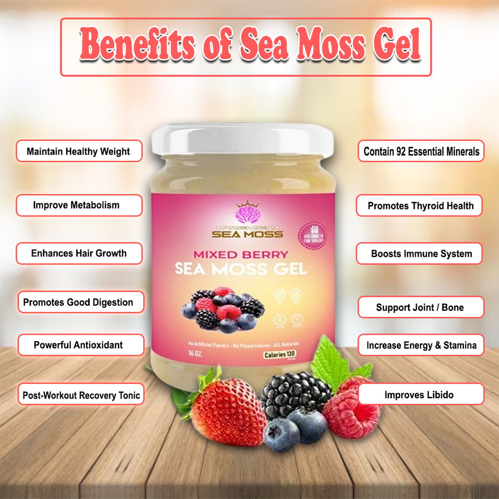 Wild Berry Sea Moss Gel