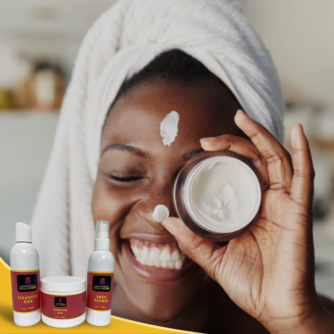 Sea Moss Skin Care Cleanser Kit