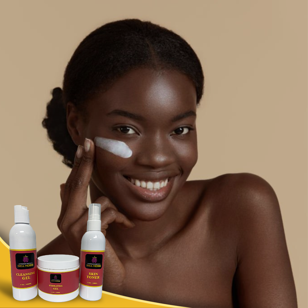 Sea Moss Skin Care Cleanser Kit