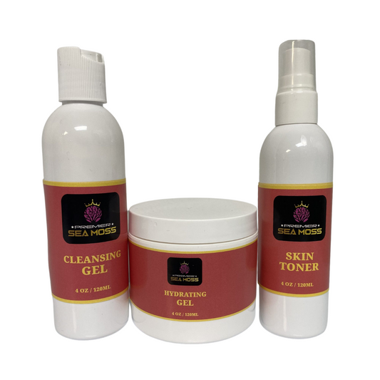 Sea Moss Skin Care Cleanser Kit
